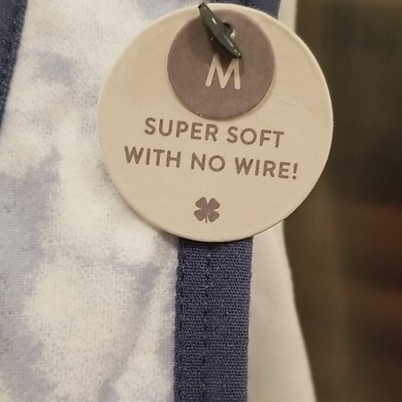 💕LUCKY BRAND💕 Padded Bra Set (2 Pack) ~ Logo Graphic Medium M NWT - Picture 9 of 12